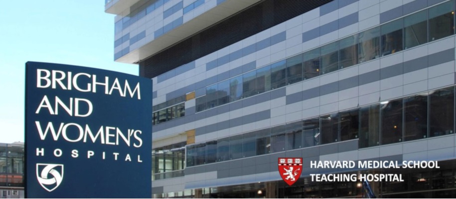 Sign in front of Brigham and Women's Hospital